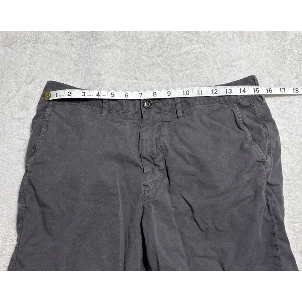 Faherty Shorts Men's Size 30 Gray Flat Front Chino